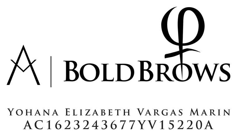 Logotipo de Bold Brows, certificación